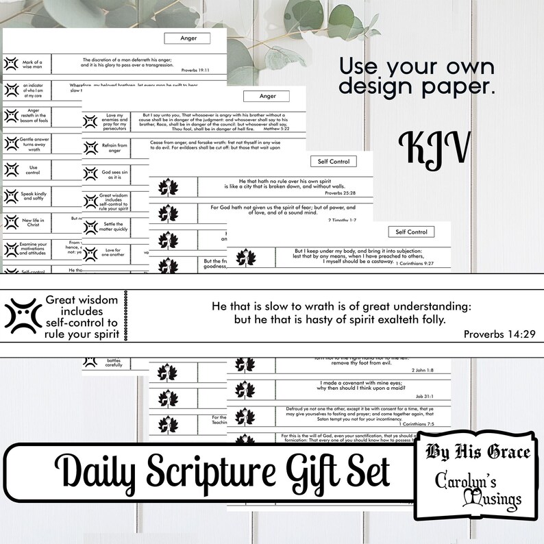 jar kit for kid with, 
scripture