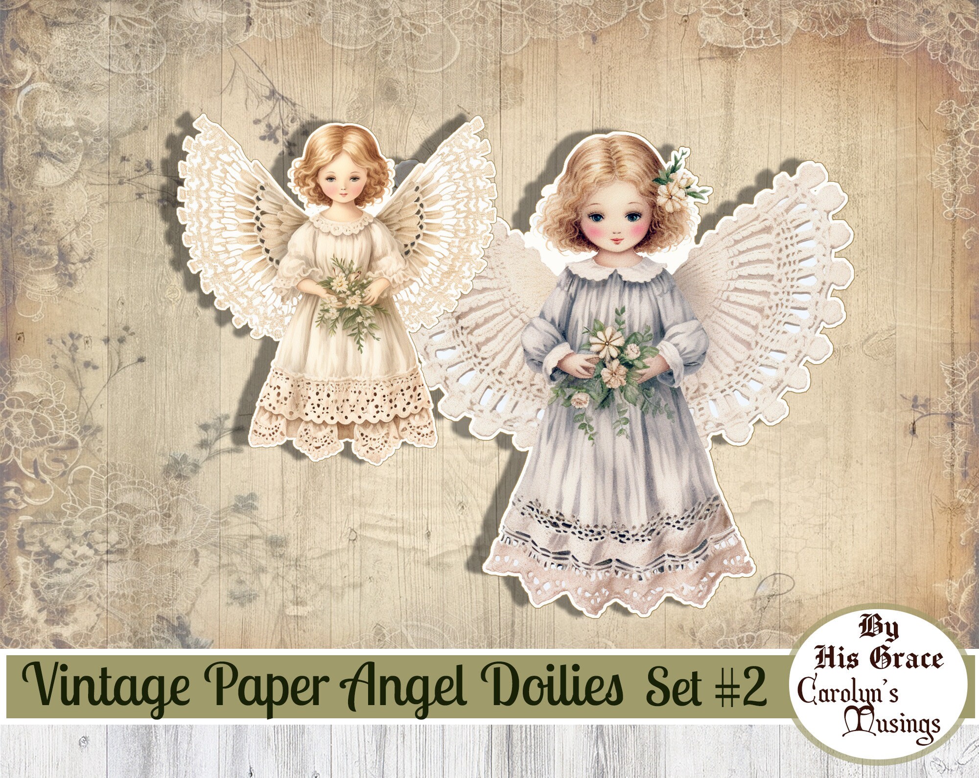 ❣️Xmas sale¥2500引き❣️イギリスアンティークレースエンジェル Vintage Christmas Angel - Etsy