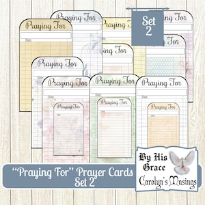 Bible Journaling Cards Printable 3x2.5, Instant Download, Blank Prayer Note  Cards, Hang Tags, Journal Collage Sheet, Digital Scrapbooking 