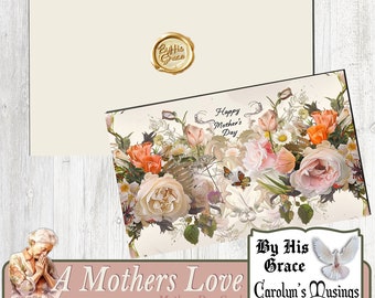 Floral Christian Mother's Day Card (Digital Download)