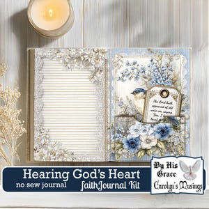 Digital faith and healing journal kit with scripture and botanical design for spiritual growth and women's ministry. Botanical-themed faith journal with scripture and lined pages, designed for spiritual reflection and personal growth. Enhance your spiritual journey with this digital scripture-based journal for personal growth and reflection.