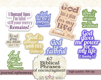 Druckbare Biblische Worte der Ermutigung | Bibel Journaling | Prayer Journal aufmunternde Worte | Carolyns Gedanken