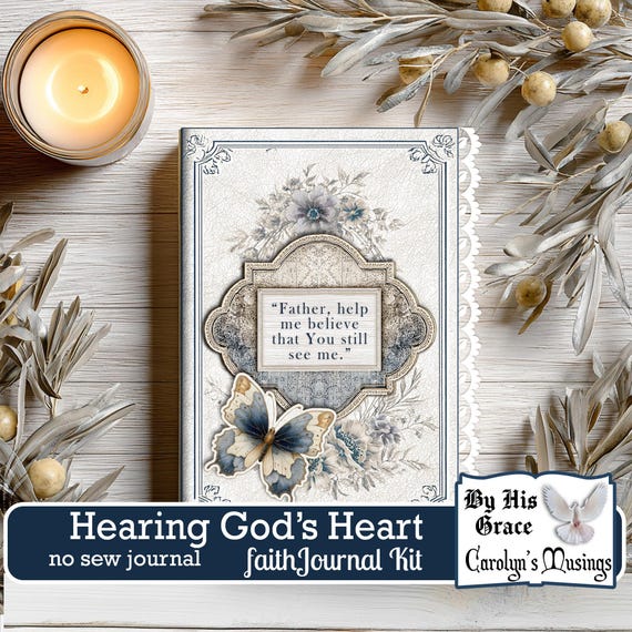 Faith and Healing Journal kit| Women's Devotional for Healing & Spiritual Growth | Hearing God's Heart |Christian Digital Download