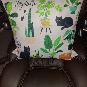 Cats & plants plush