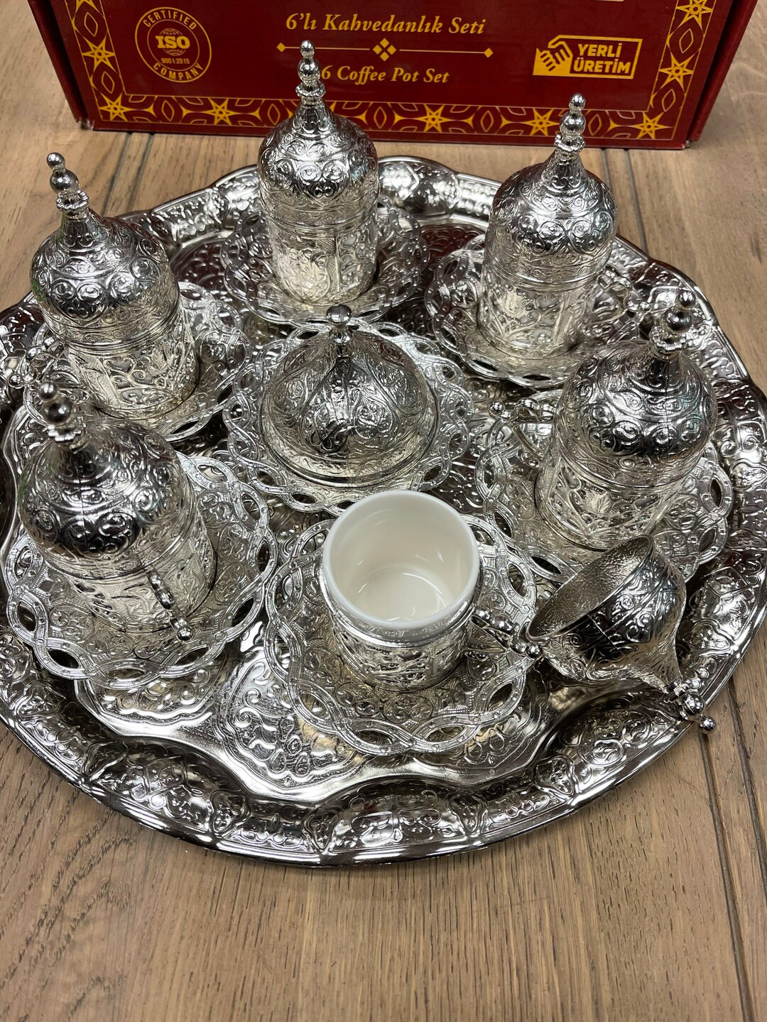 Turkish Greek Arabic Coffee Cup, Turkish Coffee Maker - View #3