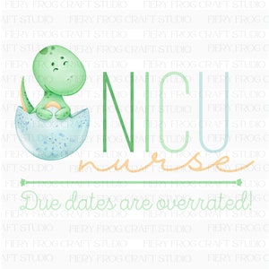 NICU nurse PNG file preemie infant sublimation neonatal ICU nurse newborn baby rn unisex png design