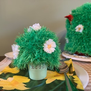 Daisy Lawn - Funda para huevos y huevera