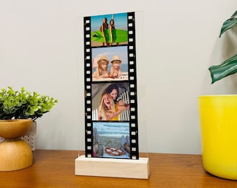 Custom Memory Film Photo Plaque Personalized Camera Roll Gift Gift for Bestie Print From Photo Gift Mothers’s day gifts grandma gift