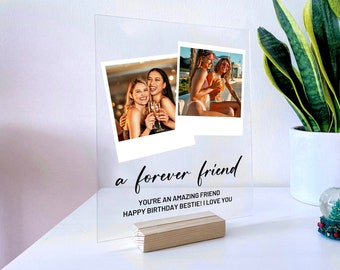 Gift for Sister, Acrylic Glass Photo Gift, Photo Gift for Him Custom Photo Block Photo Gift Mothers’s day gifts grandma gift