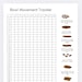 Bowel Movement Tracker,ibs Tracker,constipation Log,poop Tracker,gut ...