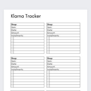 Klarna Tracker,Rechnungsplaner,künstlich,Klarna Tagebuch,Planer,Klarna Tagebuch,Planer,Klarna Tagebuch,Klarna Tagebuch,