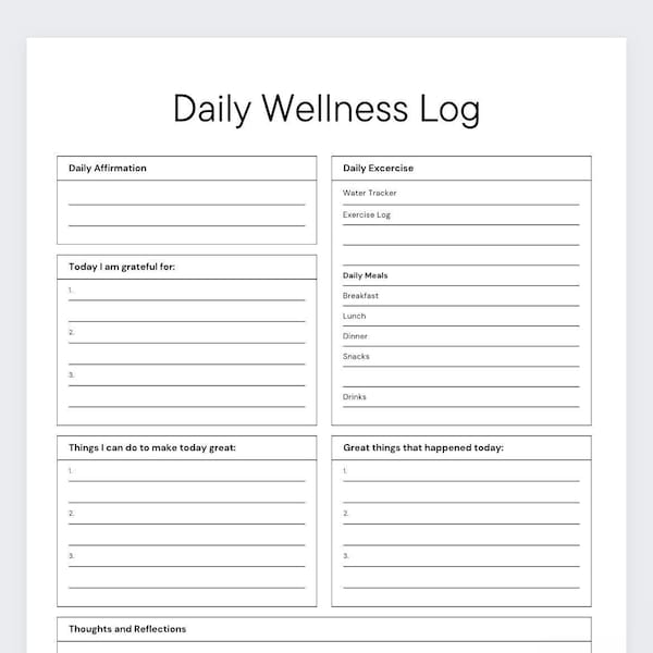 Wellness Tracker,Mental Health Planner,Wellness Log,Mood Tracker,Wellness Planner,Mood Journal,Wellness Diary,Wellness Weekly Log