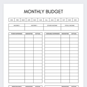 Expense Tracker, Biweekly Budget Paycheck Budget,Finance Binder,Financial Planning,Finance binder,Saving money,Bi-weekly Budget,Budgeting