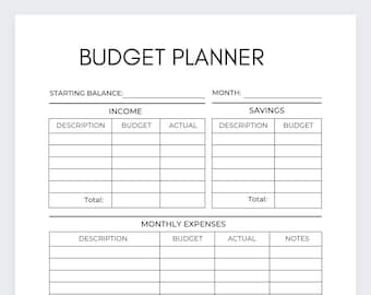 Essential Budget Planner,Financial planning,Paycheck Budget,Finance Binder,Savings tracker,Finance,Financial planning,Biweekly Budget