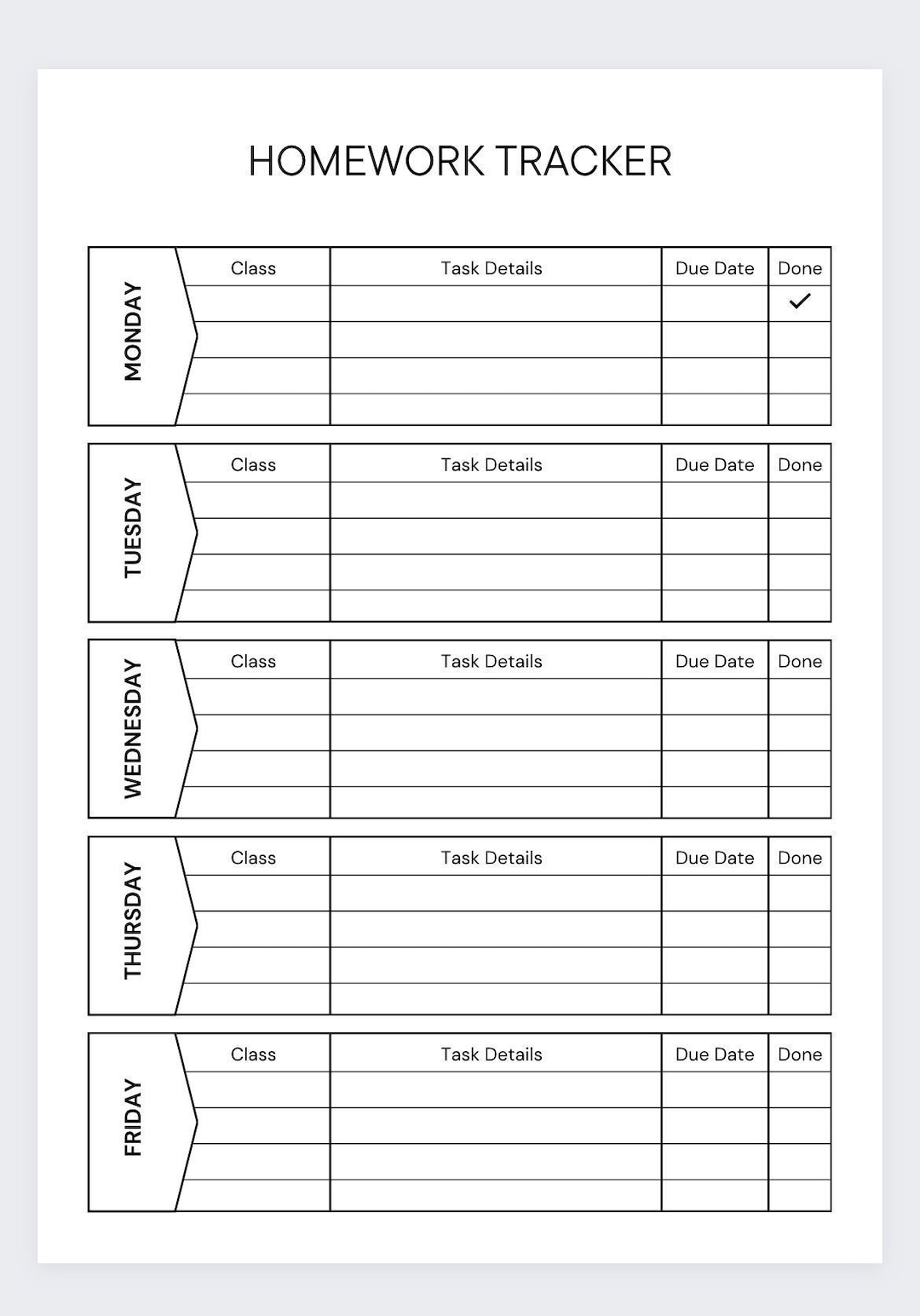 Kids Homework Planner,homework Tracker, Kids Homework, Printable Study,child Planner,student Tasks,school Organizer,homework Log - Etsy kids-homework-planner-homework-tracker-kids-homework-printable-study-child-planner-student-tasks-school-organizer-homework-log-etsy