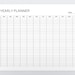 Yearly Planner,yearly Planner Printable,annual Planner Template ...