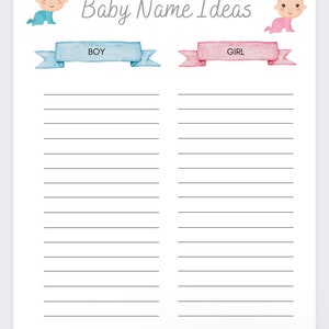 Baby Name List,baby Names,newborn Registry,new Parents,newborn Bundle