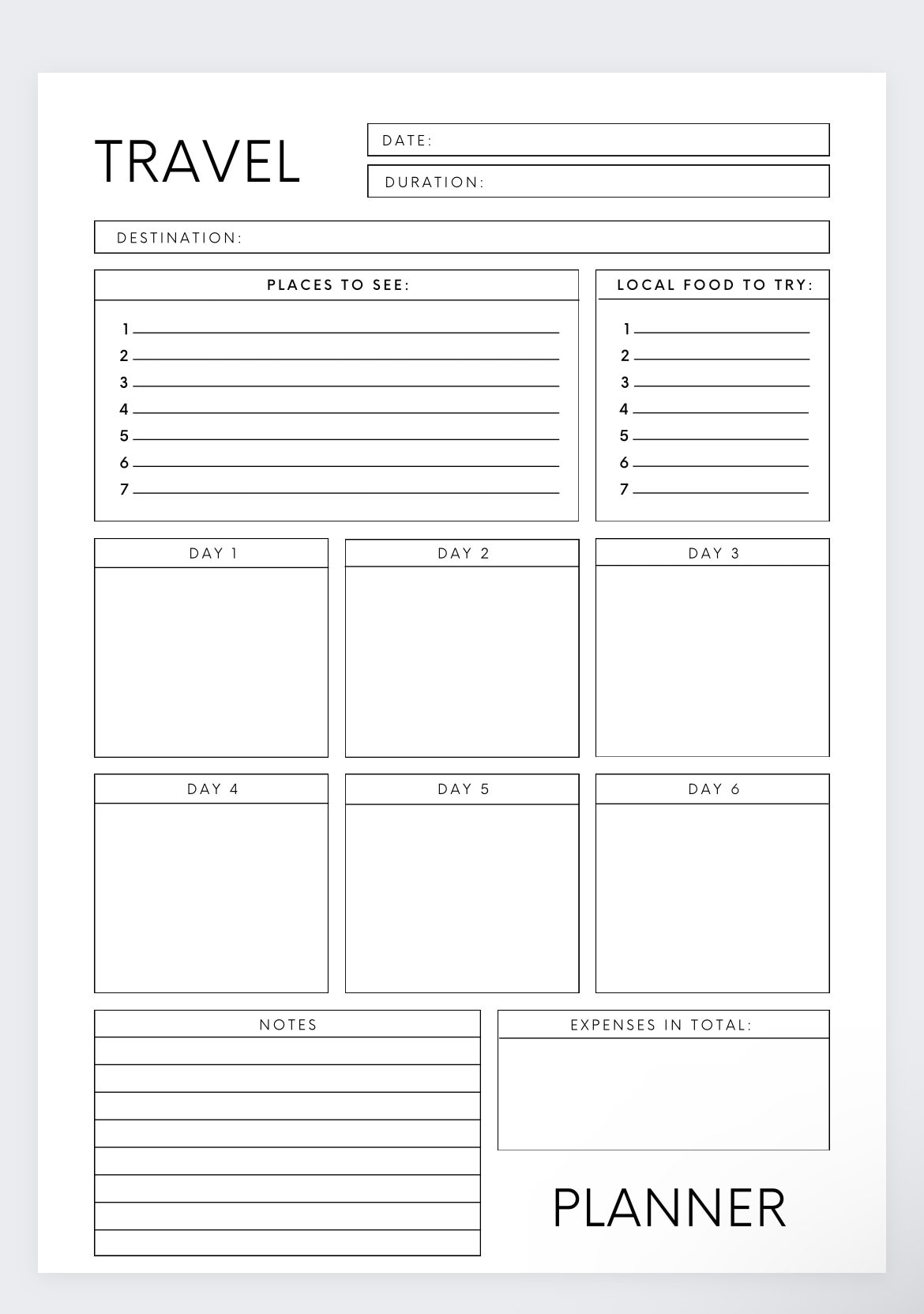 travel-day-to-day-planner-vacation-planner-travel-planner-travel-travel-itinerary-travel-planner-template-travel-organizer-daily-planner-etsy