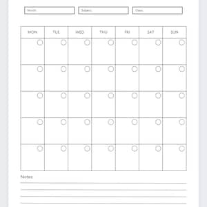 Lesson Plan Template, Lesson Planner Printable, Homeschool Teacher Planner, Weekly, Daily Plans, Academic Schedule, Simple Lesson Plan Book image 3