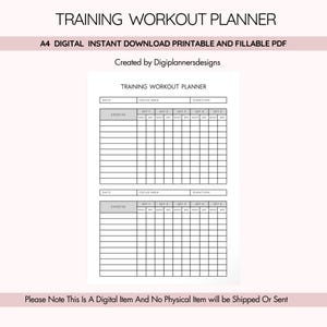 Grauer Trainingsplaner, Workout-Planer, Fitnessplaner, Trainingsplaner,Übungs-Tracker, Krafttrainingsplan, Workouts Planer,