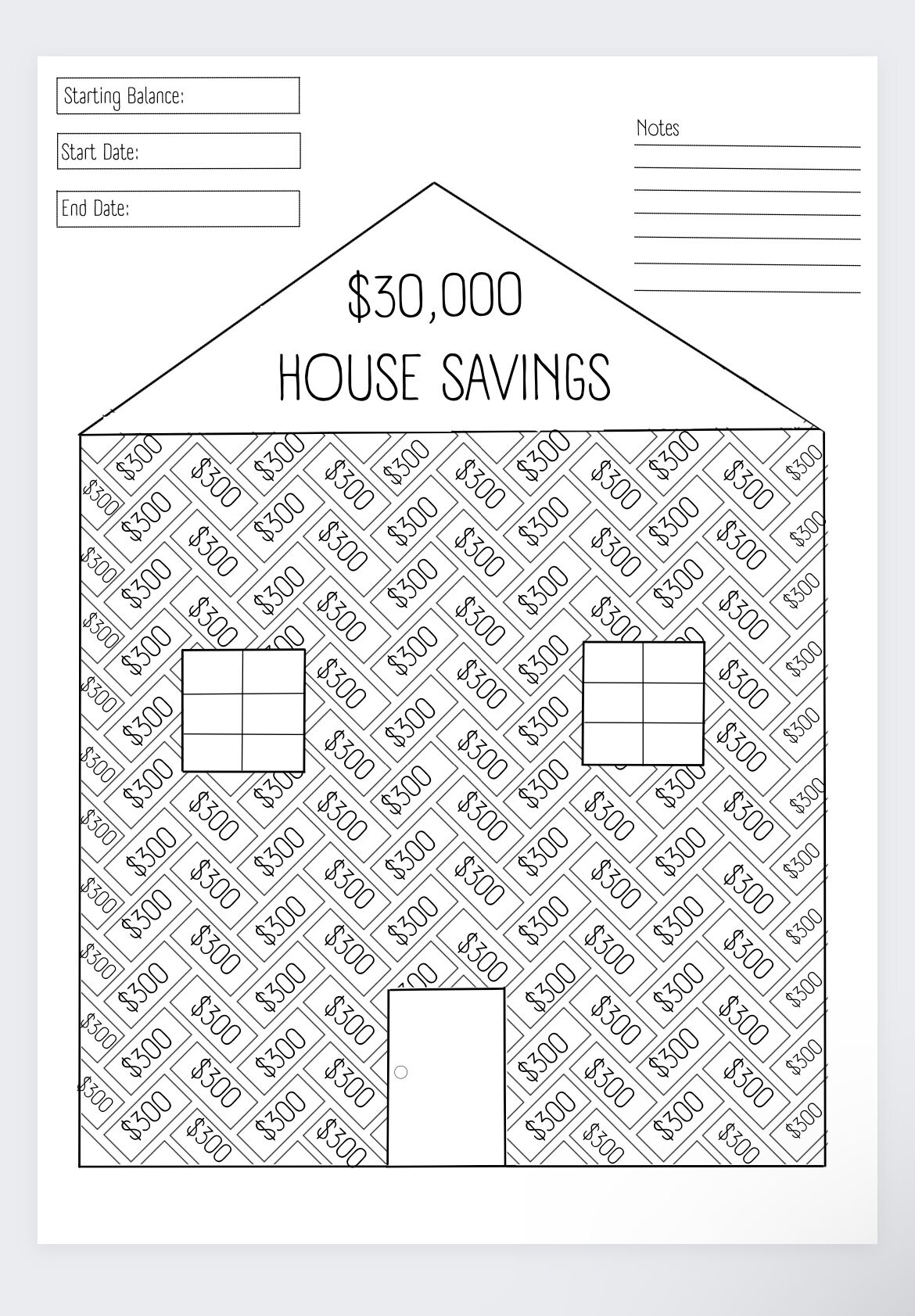 30000 house deposit