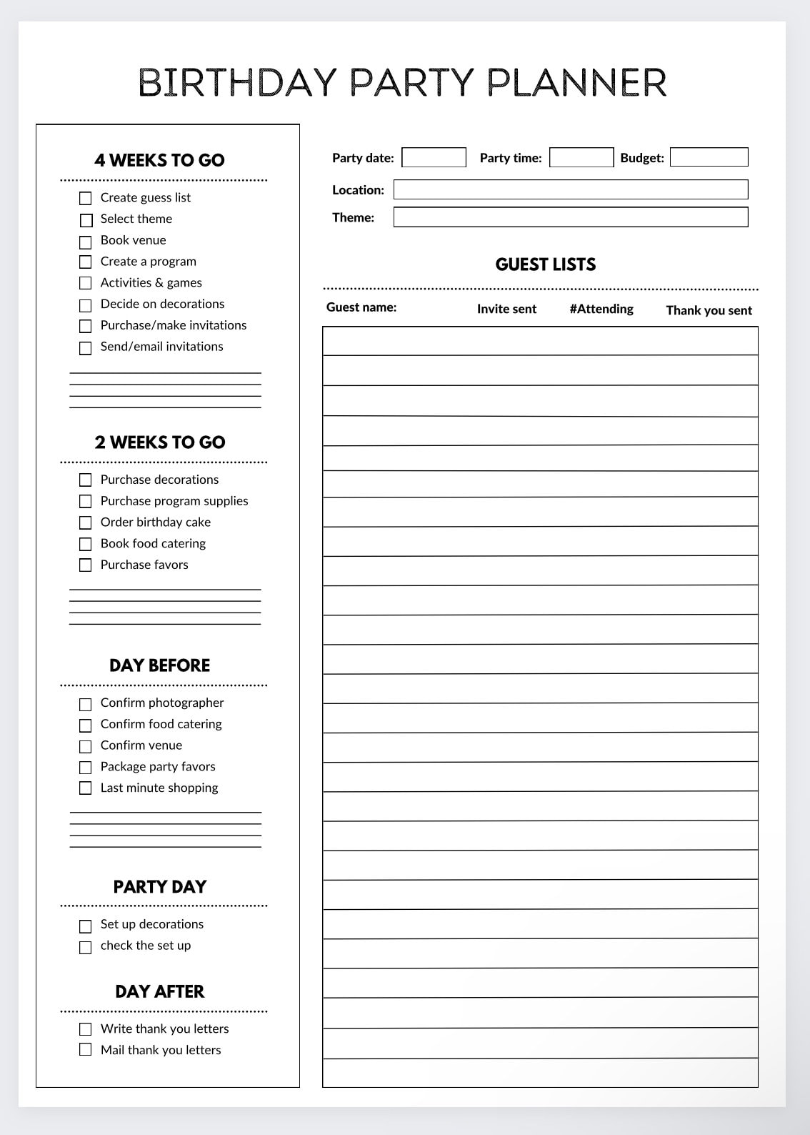 birthday-planner-party-planner-event-organizer-event-planning-party-checklist-guest-list-tracker-party-planner-party-planning-party-list-etsy
