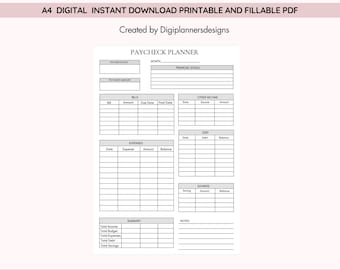 Planificador de nómina gris, presupuesto personal, presupuesto quincenal, presupuesto, presupuesto de nómina, ahorro de dinero, planificación financiera, planificador de presupuesto de nómina,