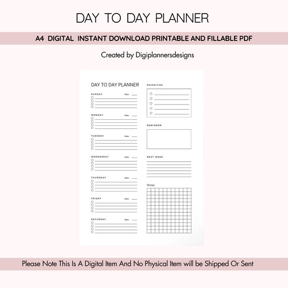 Funny Planner-sjablonen Dagelijkse, Wekelijkse, Maandelijkse En Jaarlijkse Planningspagina's De