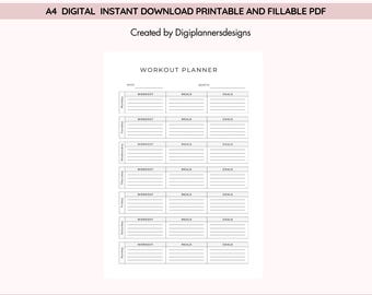 Workout Log,Fitness Planner,Exercise Planner,Workout Planner,Health Planner,Exercise Guide,Health Overview,Workout Organiser,Fitness Log