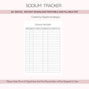 Registro de consumo de sodio, dieta baja en sodio, salud cardíaca y renal, hipertensión arterial, registro de dieta baja en sodio, registro de consumo de sal, seguimiento nutricional