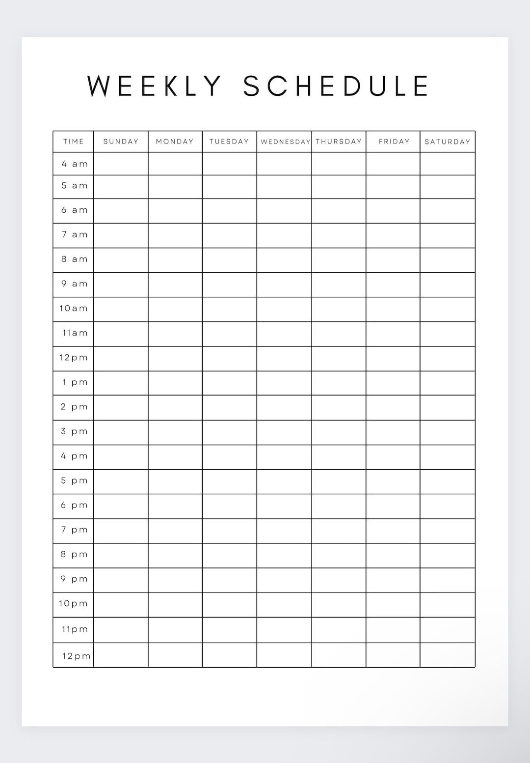 weekly-schedule-time-blocking-printable-schedule-hourly-planner-timesheet-timeblocking-work-from-home-time-log-timetable-planner-timetable-etsy