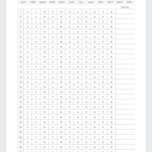 Sleep Tracker Printable,sleep List,weekly Sleep Log,digital Sleep ...