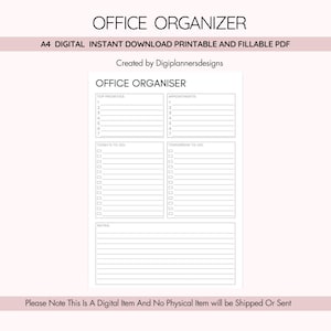 Organizador de oficina, Planificador de trabajo, Planificador diario de trabajo, Planificador de citas, Planificador de negocios, Horario de trabajo, Horario de citas, Planificador de trabajo