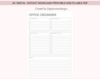 Office Organizer,Work Planner,Daily Work Planner,Appointment Planner,Business Planner,Work Day Schedule,Appointment Schedule,Work Planner