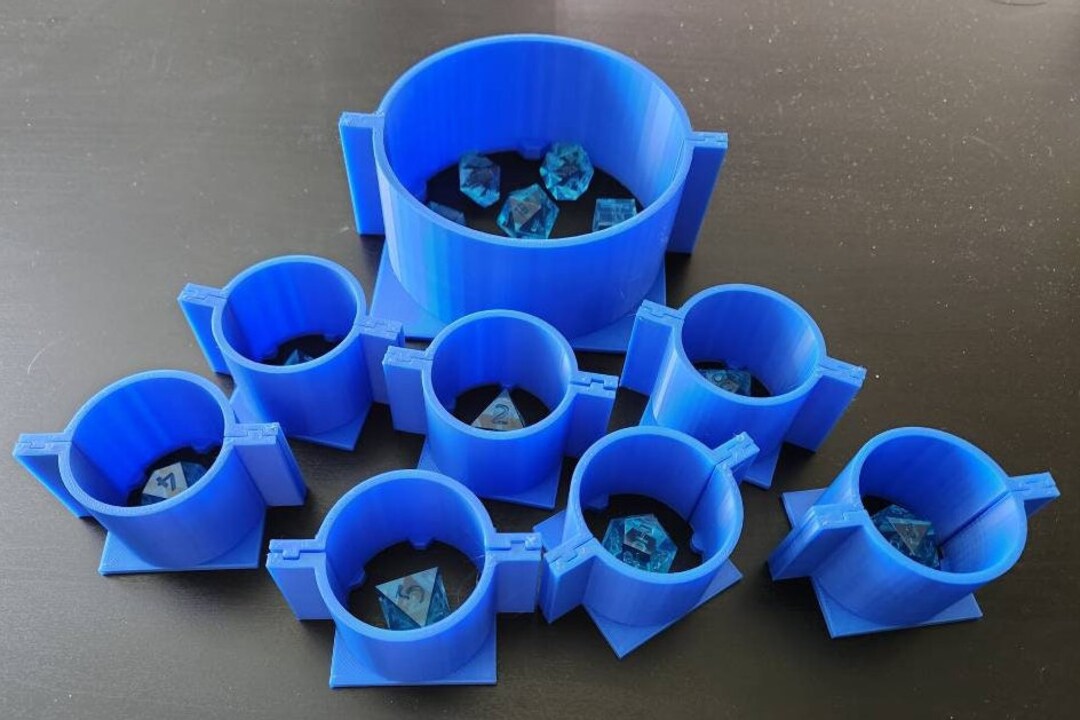 Mold Box for Dice Making Silicone Dice Mold Making Fits a Full Set of