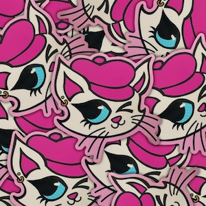 Sassy Kitty Sticker