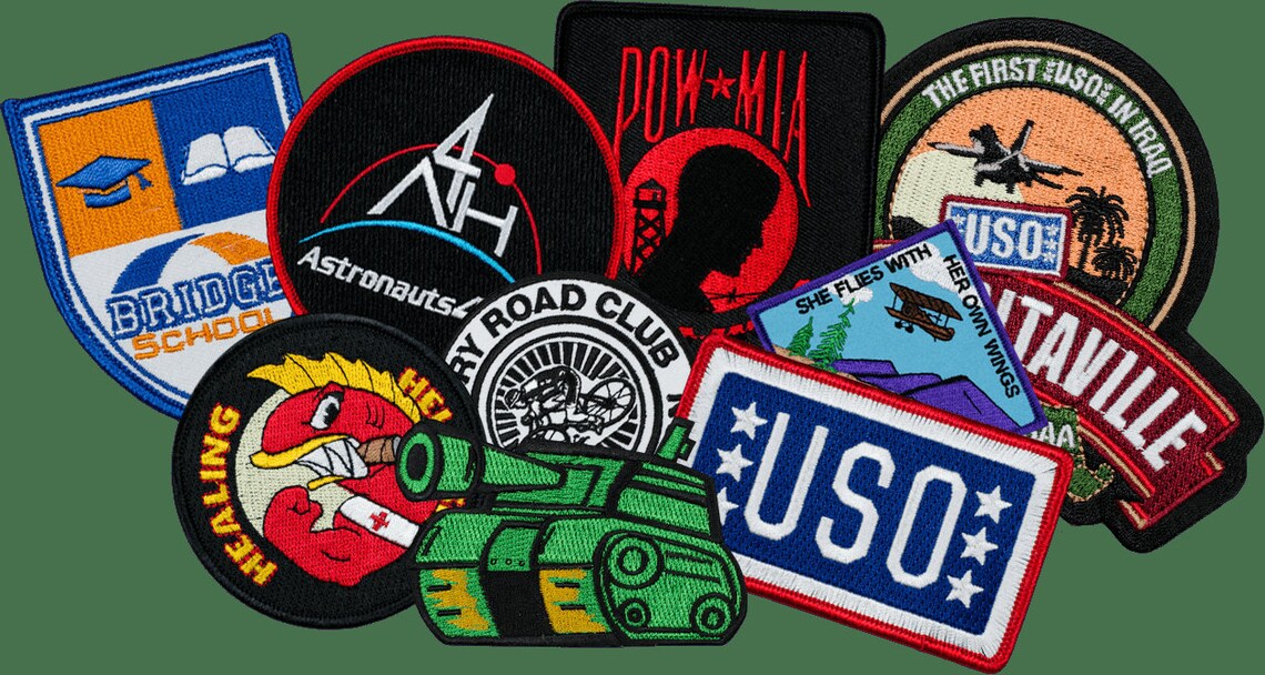 Custom Patches Custom Iron on Patches Custom Embroidered Etsy UK