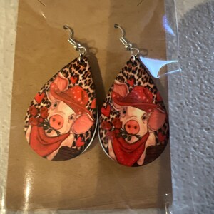 Valentine’s Day earrings