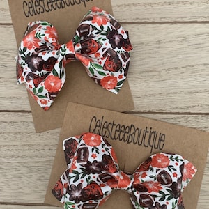 CLE and Flowers Inspired Hair Bows