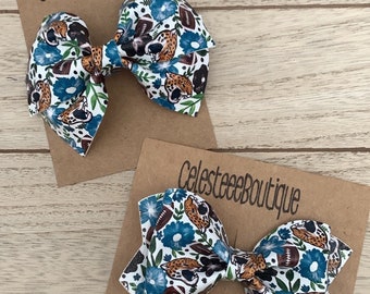 JAX and Flowers Inspired Hair Bows