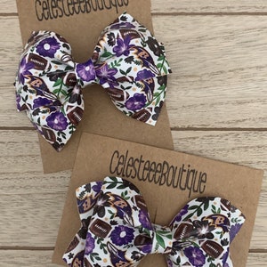 BAL and Flowers Inspired Hair Bows