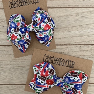 BUF and Flowers Inspired Hair Bows