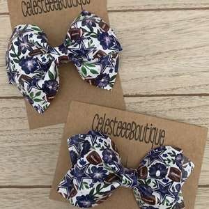 DAL and Flowers Inspired Hair Bows