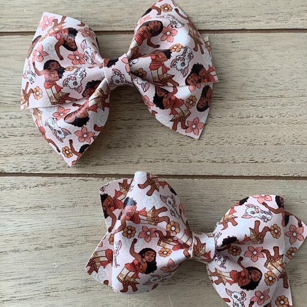 Island Princess Inspired Hair Bows