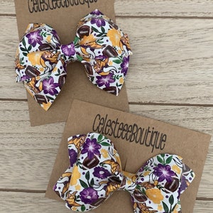 Fiocchi per capelli ispirati a MIN e fiori