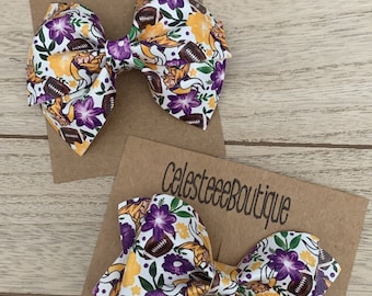 MIN and Flowers Inspired Hair Bows