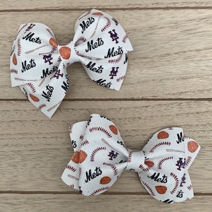 Mets Hair Bows - Etsy display picture 3