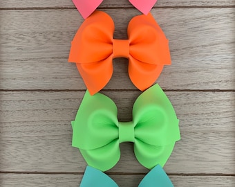 Glow in the Dark Hair Bows