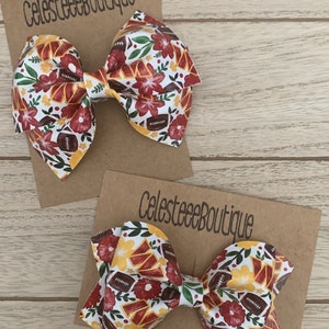 WSH and Flowers Inspired Hair Bows