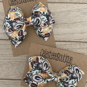 GB and Flowers Inspired Hair Bows